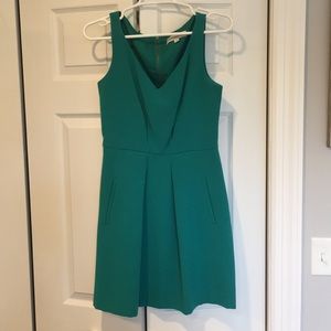 Loft Emerald Green Dress